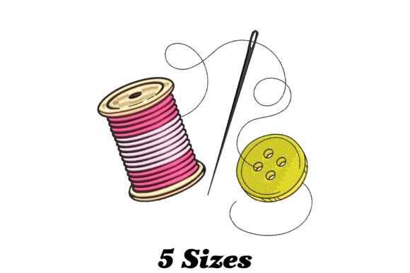Charming Needle Sewing and Spool Design Review