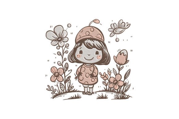 Cute Girl with Flowers: A Holiday Design Review