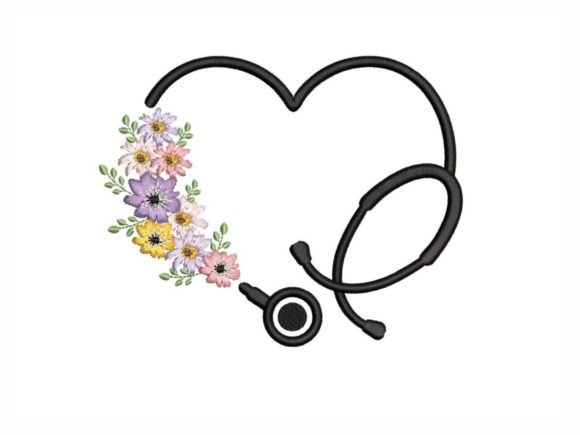 Floral Stethoscope: A Whimsical Holiday Embroidery Review