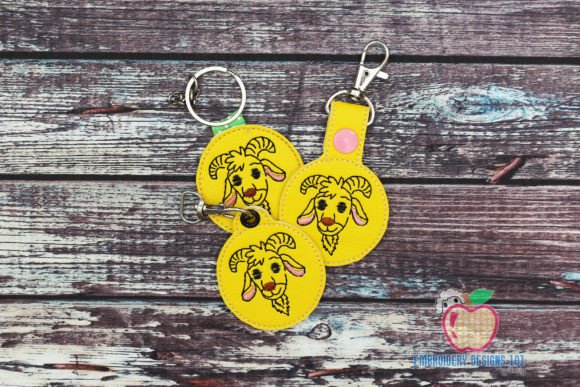 Goat Face Keyfob Keychain ITH: A Holiday Review