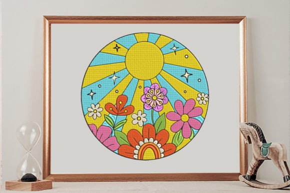 Groovy Retro Sun: A Designer’s Review for Small Business Merch