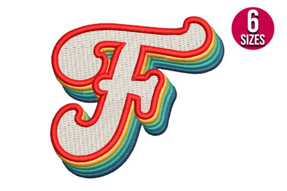 Retro Alphabet Letter F: A Designer’s Review