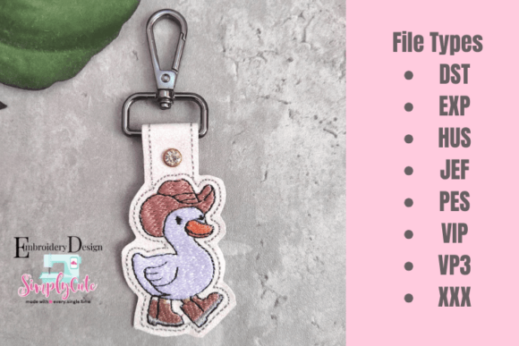 Review: Cowboy Duck ITH Snap Tab Key Fob Design