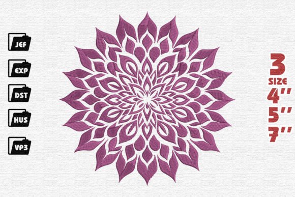 Reviewing the Beautiful Flower Mandala for Real Projects